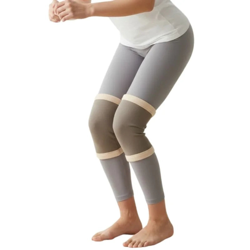 Unisex Wool Knee Warmers Pair