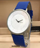 White Dial Rubber Strap Watch For Men