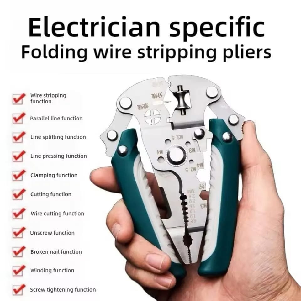 16 In 1 Plier Durable Strong Reliable Multi Functional Compact And Versatile Iron Tool With