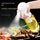 Plastic Glass Spray Bottle | 200ML | BBQ Olive Oil & Vinegar Oil Sprayer