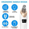 Blackhead Suction Remover Portable Pore Cleaner with LED Display and Multiple Suction Levels