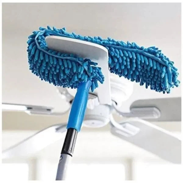 Flexible Micro-Fiber Duster With Telescopic Stainless Steel Handle