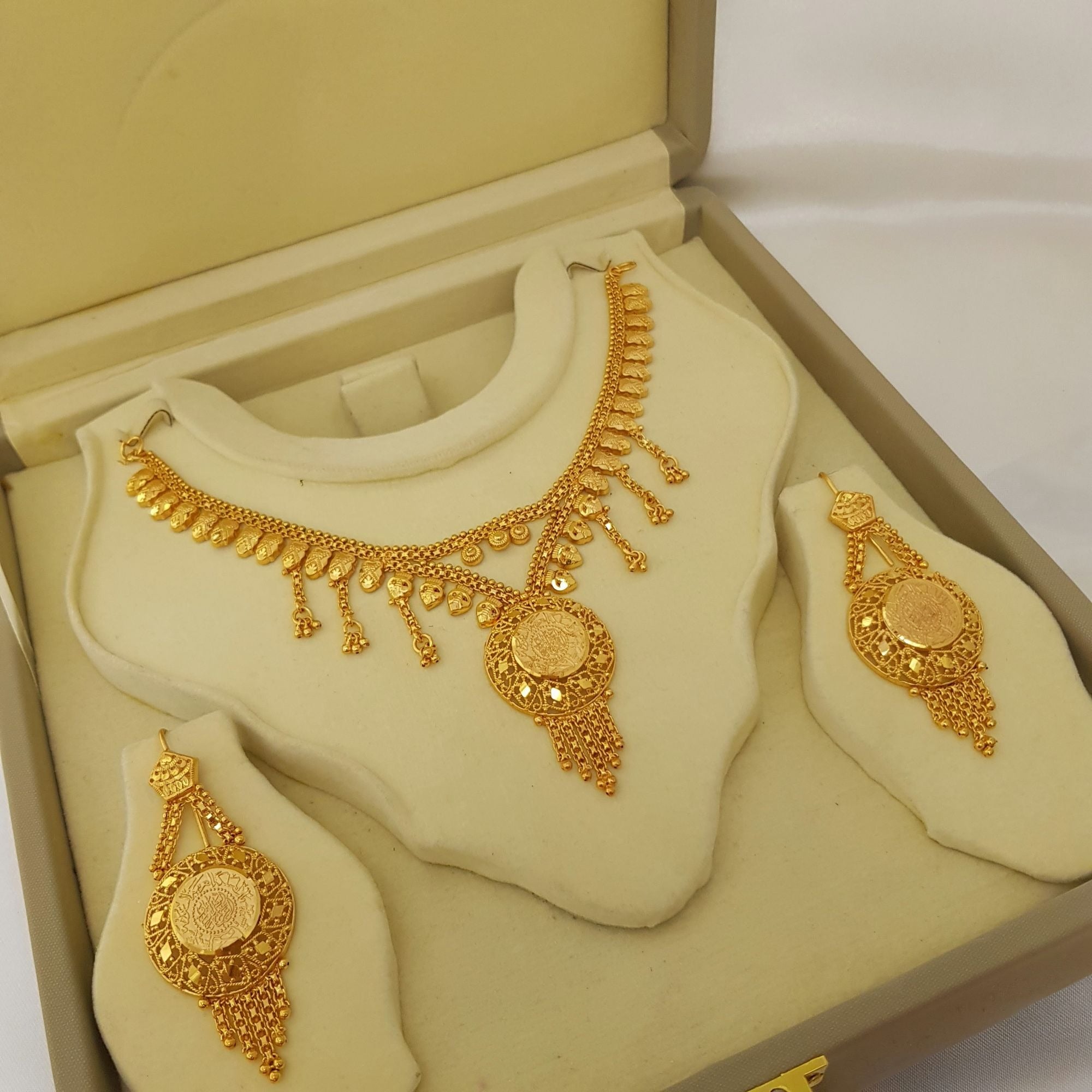 Gold Plated Necklace set