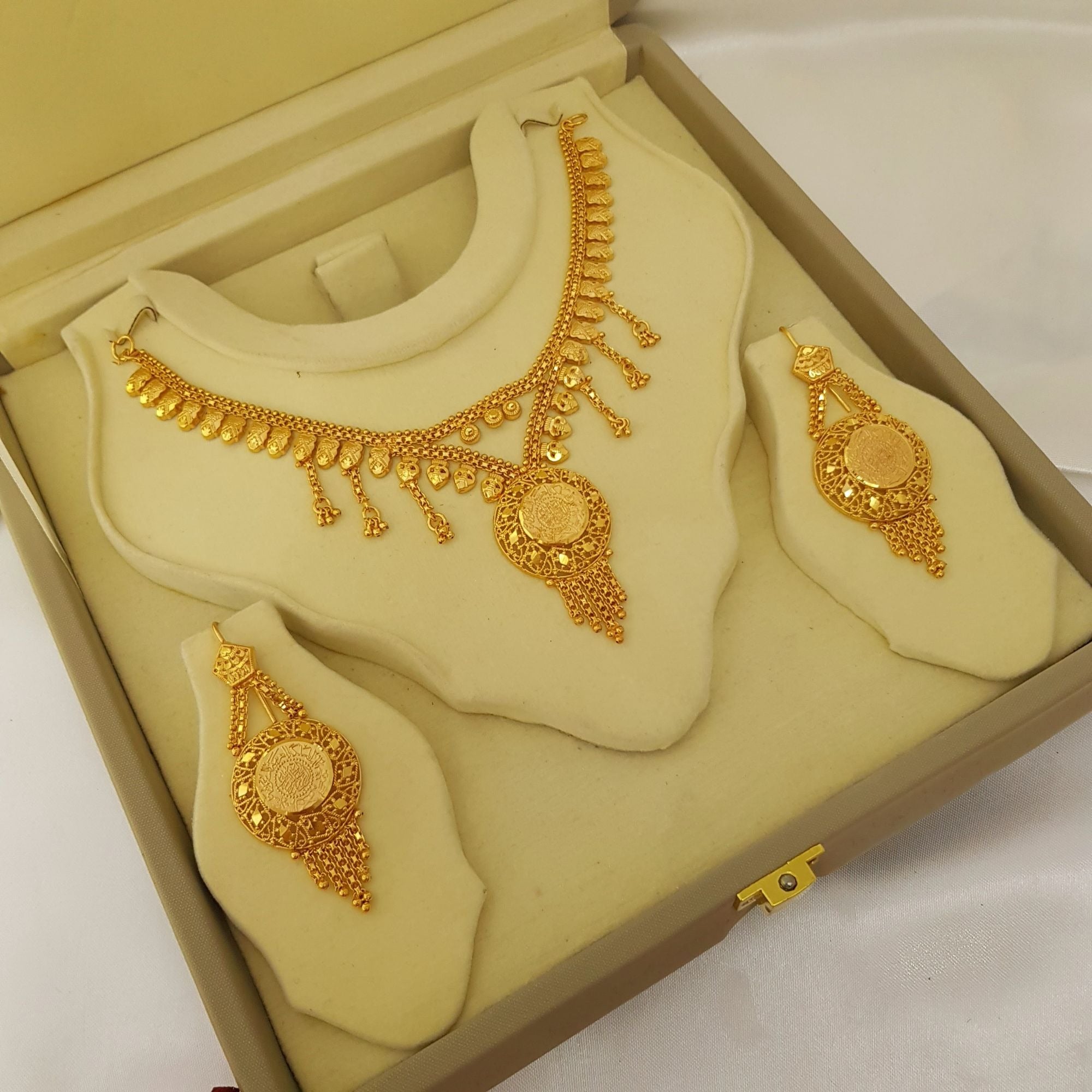 Gold Plated Necklace set