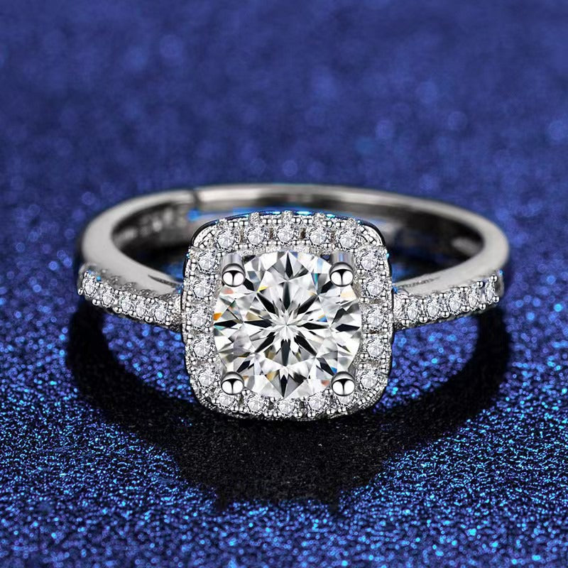 Korean Fashion Square Zircon