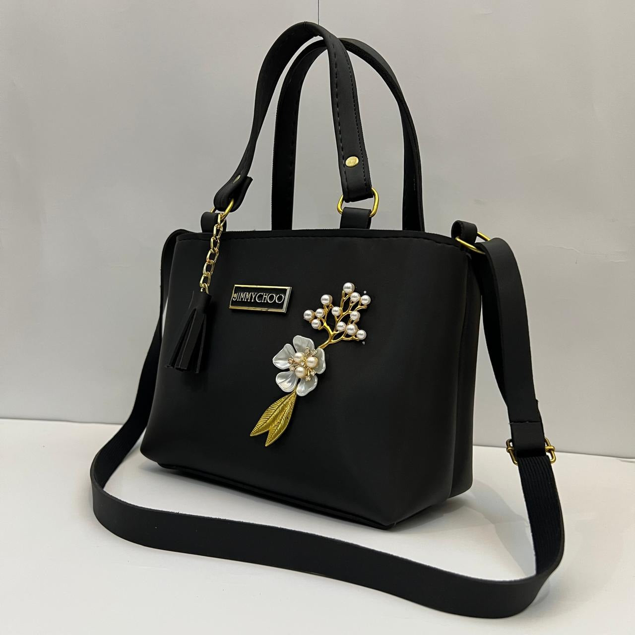 Hand Bags - Shoulder Bag with long belt