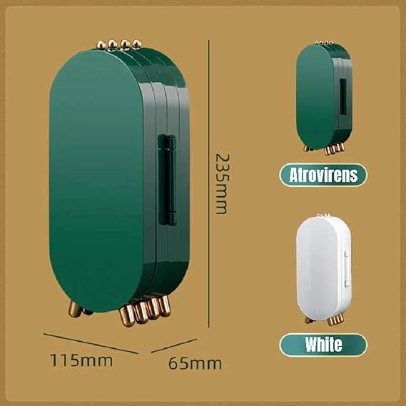 Foldable Jewelry Box Organizer with Mirror