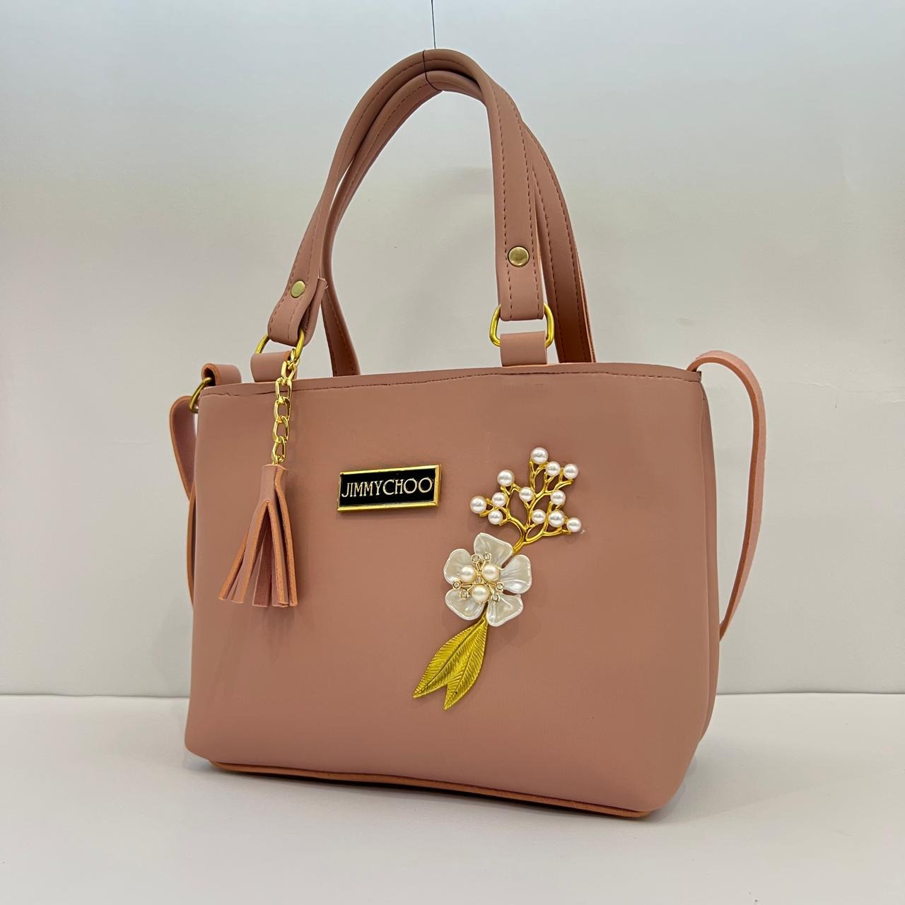 Hand Bags - Shoulder Bag with long belt