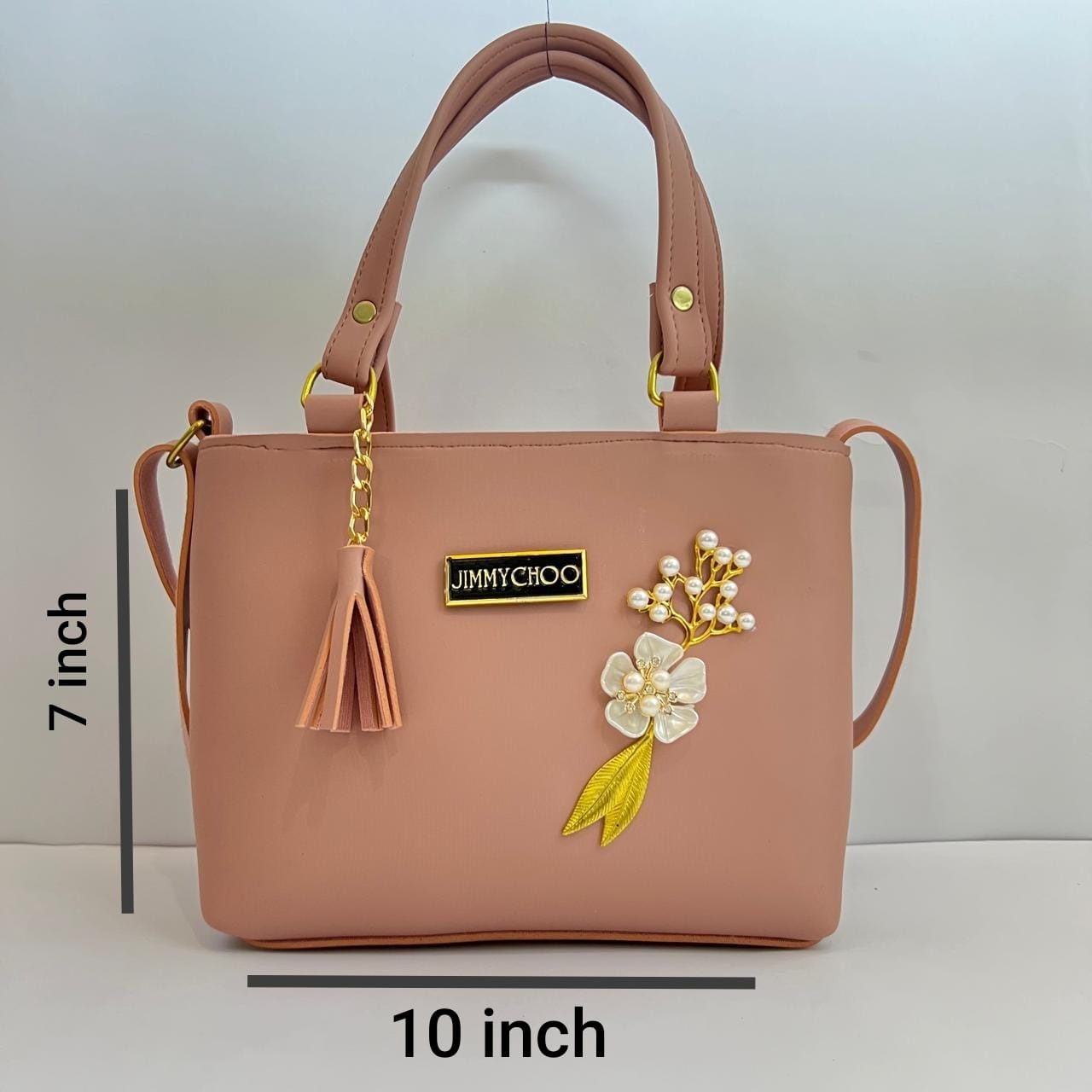 Hand Bags - Shoulder Bag with long belt