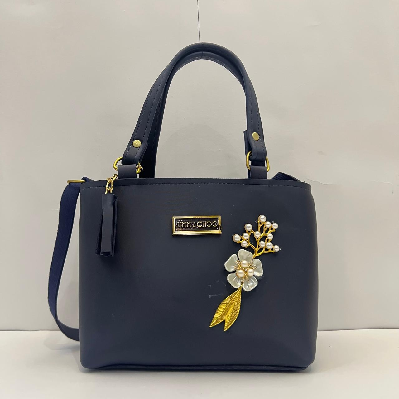 Hand Bags - Shoulder Bag with long belt