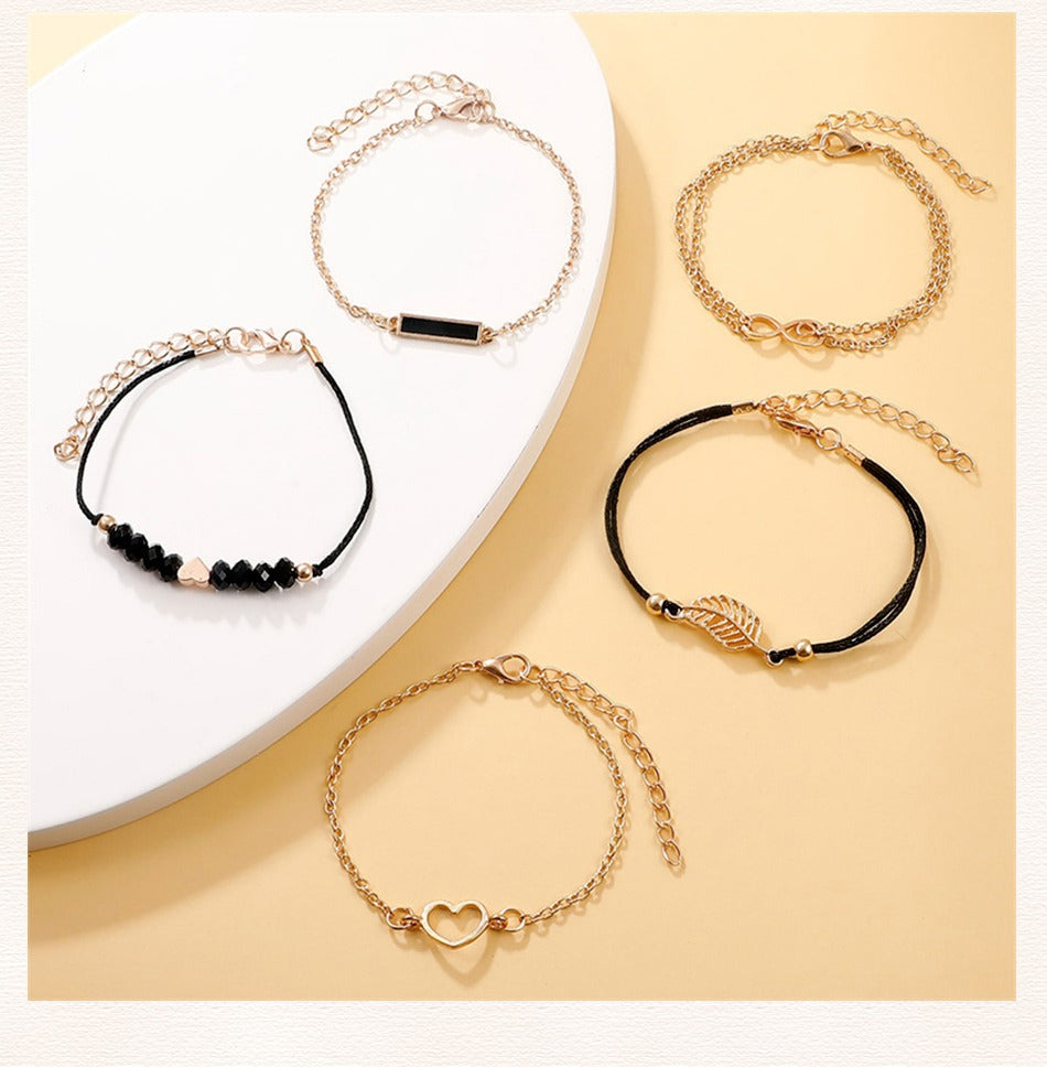 6pcs Set Womens Watches Ladies Fashion Butterfly