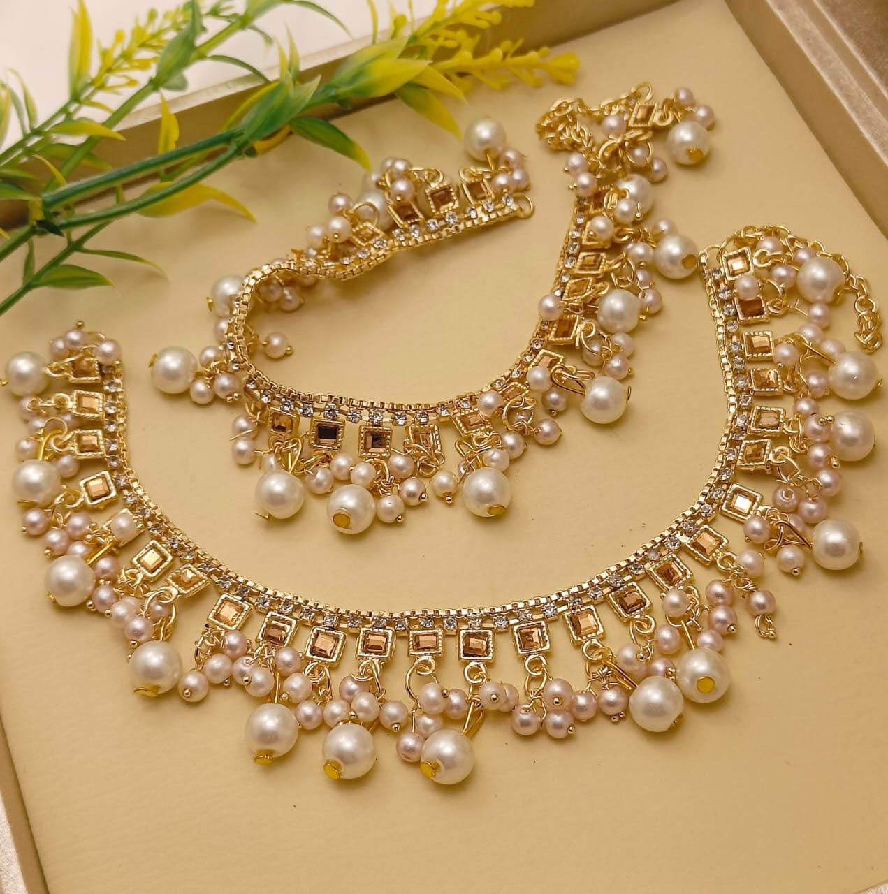 New Fancy traditional crystal pazeb FOOT Anklet