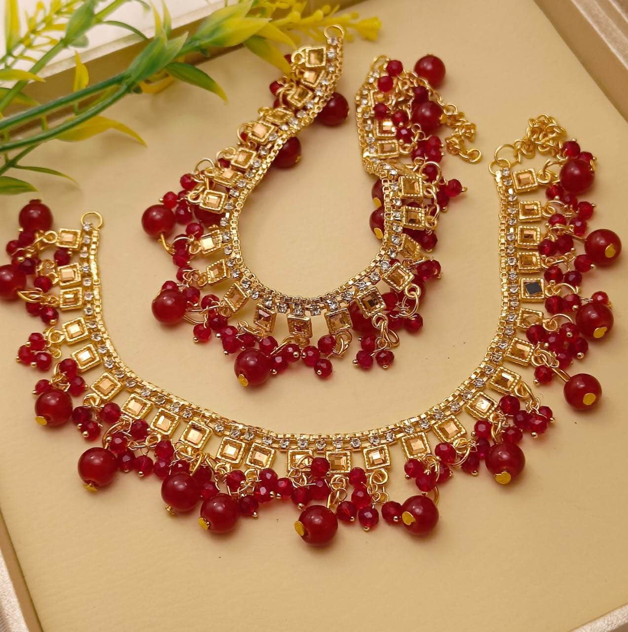 New Fancy traditional crystal pazeb FOOT Anklet