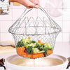 12 IN 1 Vegetable Frying, Foldable Strainer, Chef Basket