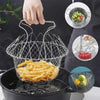 12 IN 1 Vegetable Frying, Foldable Strainer, Chef Basket