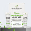 Brightening Glow Kit by The Health Healer | Face Wash, Scrub & Night Cream Set