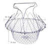 12 IN 1 Vegetable Frying, Foldable Strainer, Chef Basket
